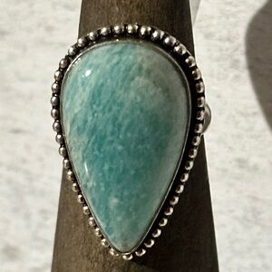 Gorgeous Amzonite Ring